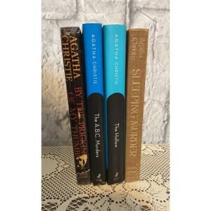 Agatha Christie Novels Bundle of 4 Hardback